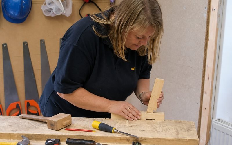 Carpentry Tenon Joint The BTC (2)